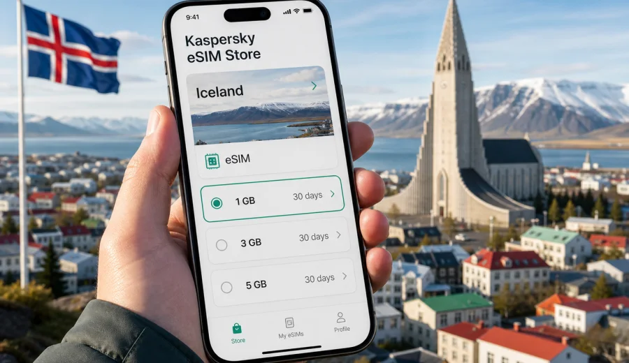 Iceland eSIM for mobile internet